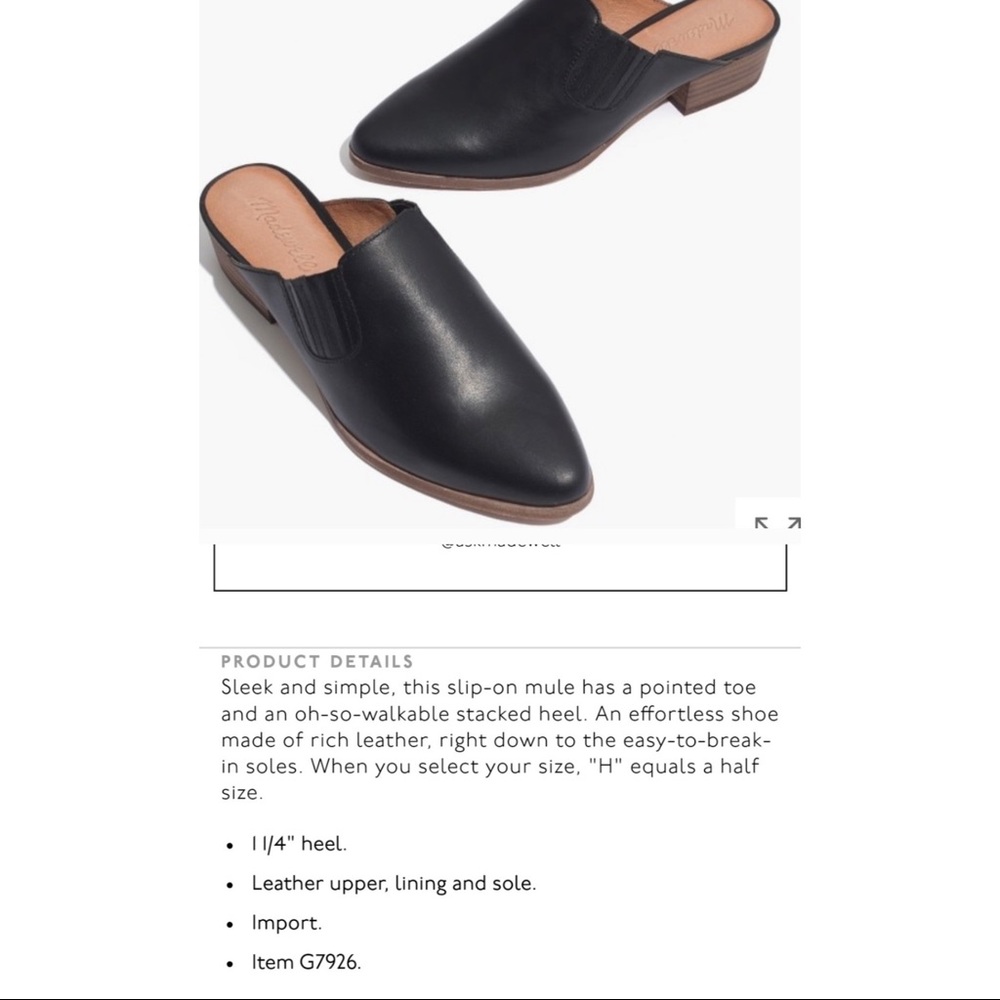Madewell Lanna Mule